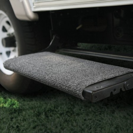 Camco STEP RUG, XL GRAY 23INW X 22INL 42935